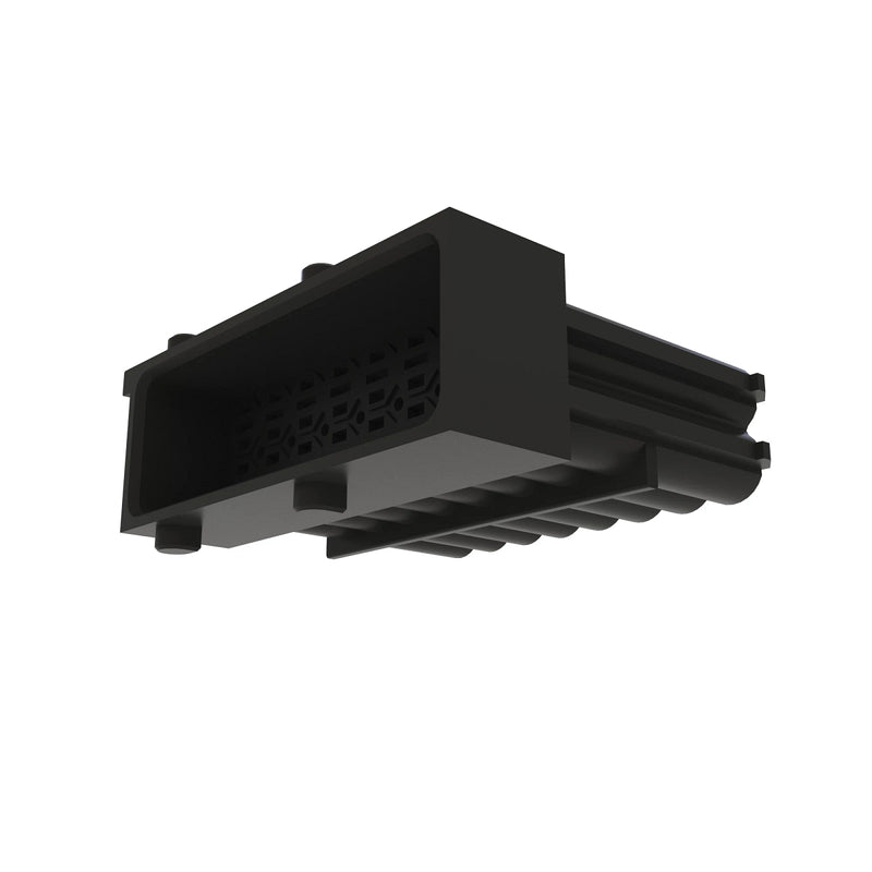 CONN TYCO JPT 16W M BLK PLSTC