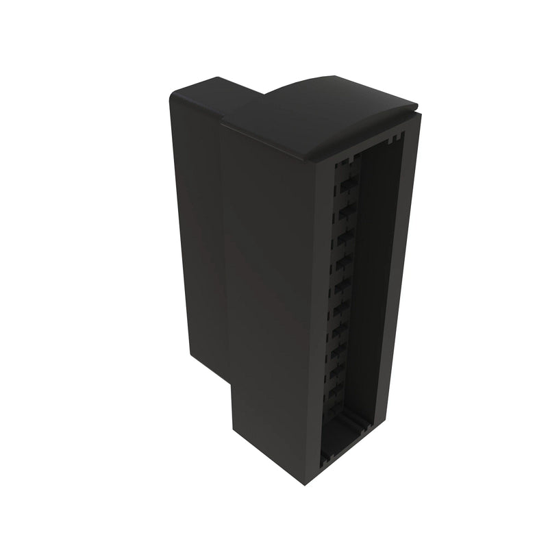 CONN TYCO JPT 24W FS BLK PLSTC