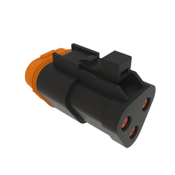 CONN DEUTSCH DT 3W MS BLK PLSTC