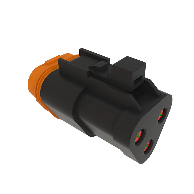 CONN DEUTSCH DT 3W MS BLK PLSTC