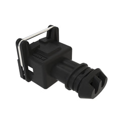 CONN TYCO JPT 2W FS GRY PLSTC