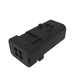 TYCO AMPSEAL16 4W PIN SLD RED PLSTC