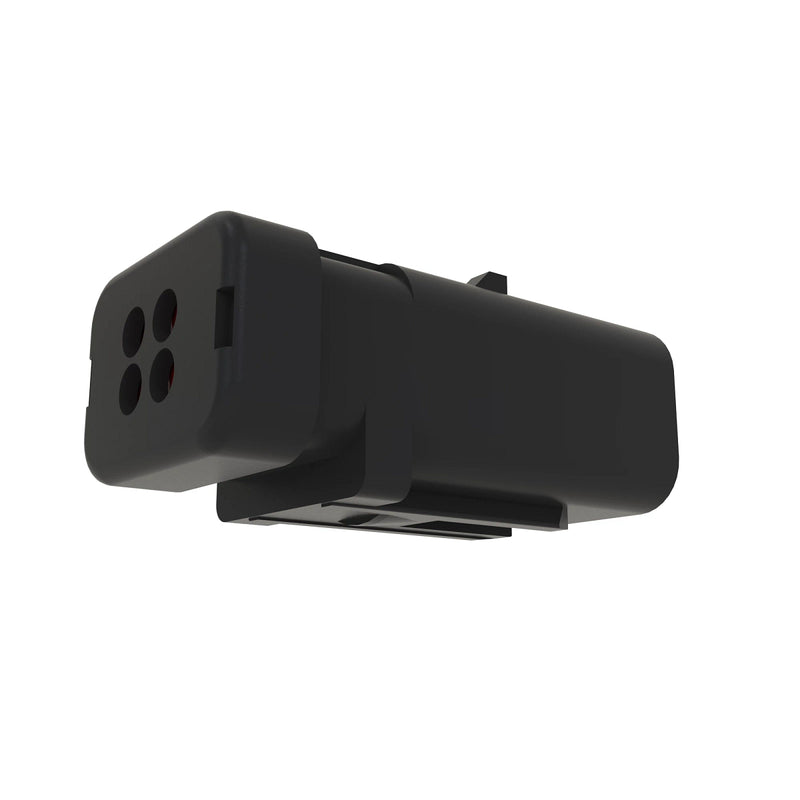 TYCO AMPSEAL16 4W PIN SLD RED PLSTC