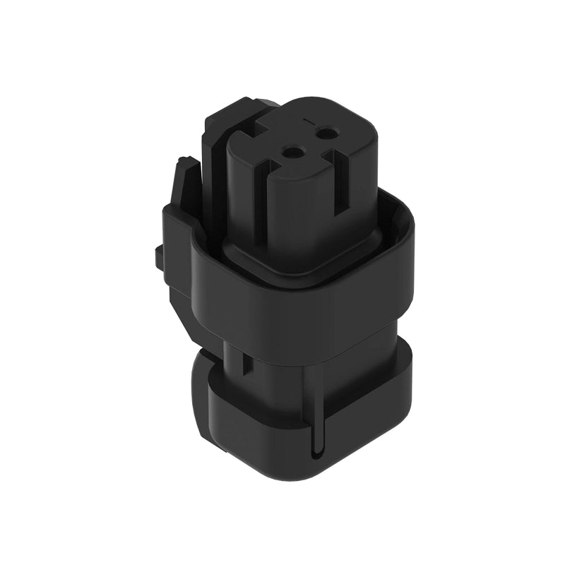 TYCO AMPSEAL16 2W RCPT SLD GRY PLST