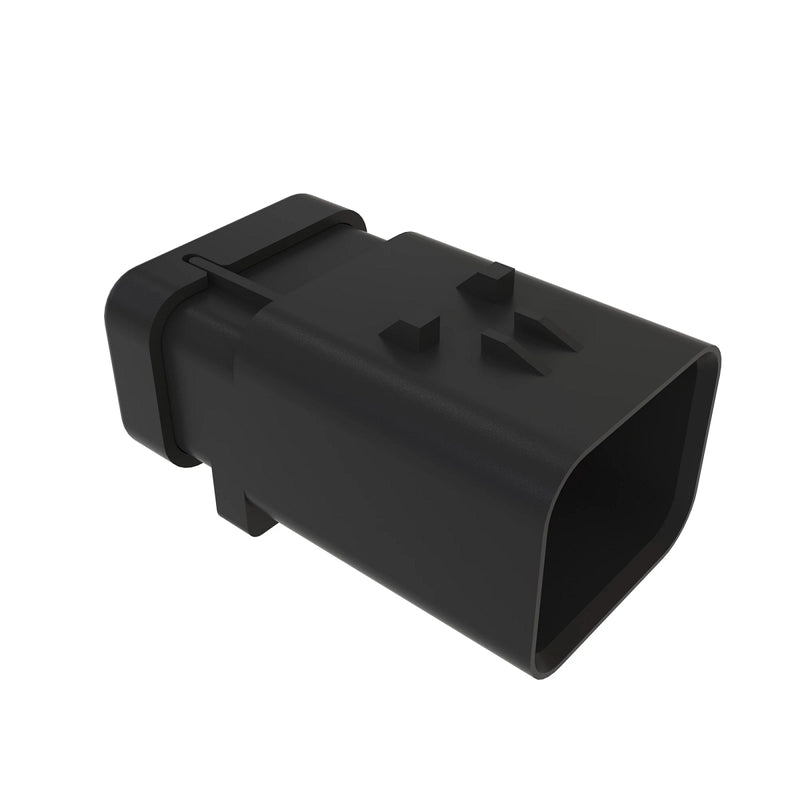 TYCO AMPSEAL16 8W PIN SLD RED PLSTC