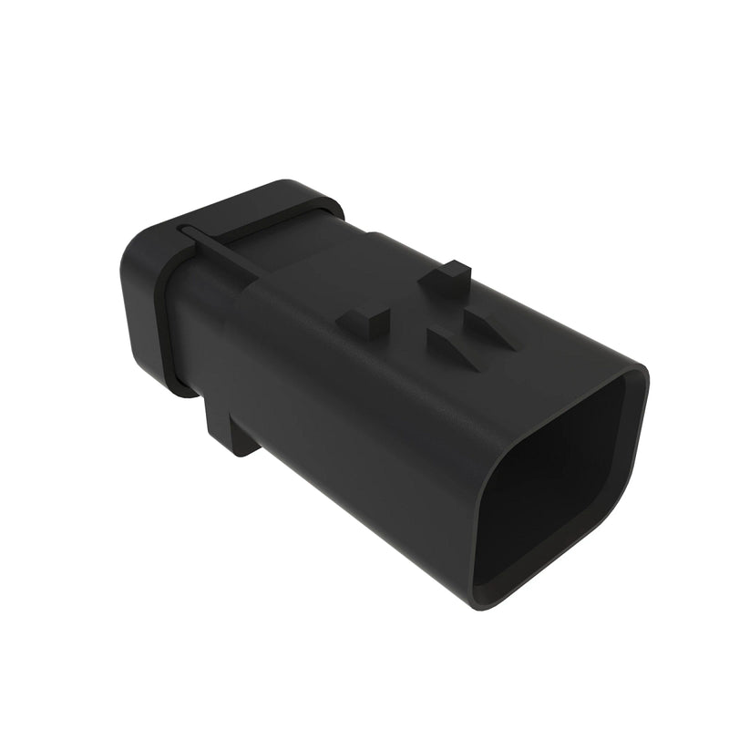 TYCO AMPSEAL16 4W PIN SLD RED PLSTC