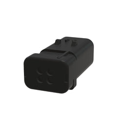 TYCO AMPSEAL16 4W PIN SLD GRY PLSTC