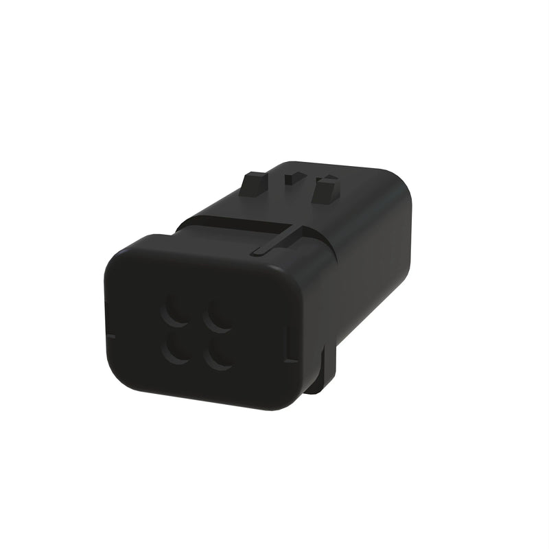 TYCO AMPSEAL16 4W PIN SLD GRY PLSTC