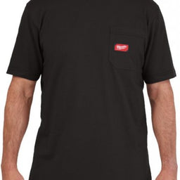 MILWAUKEE Work T-Shirt Short Sleeve Black - 49324930