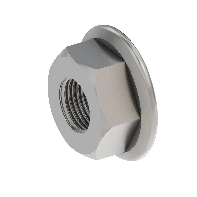 A22698: Hexagonal Flange Nut, M8