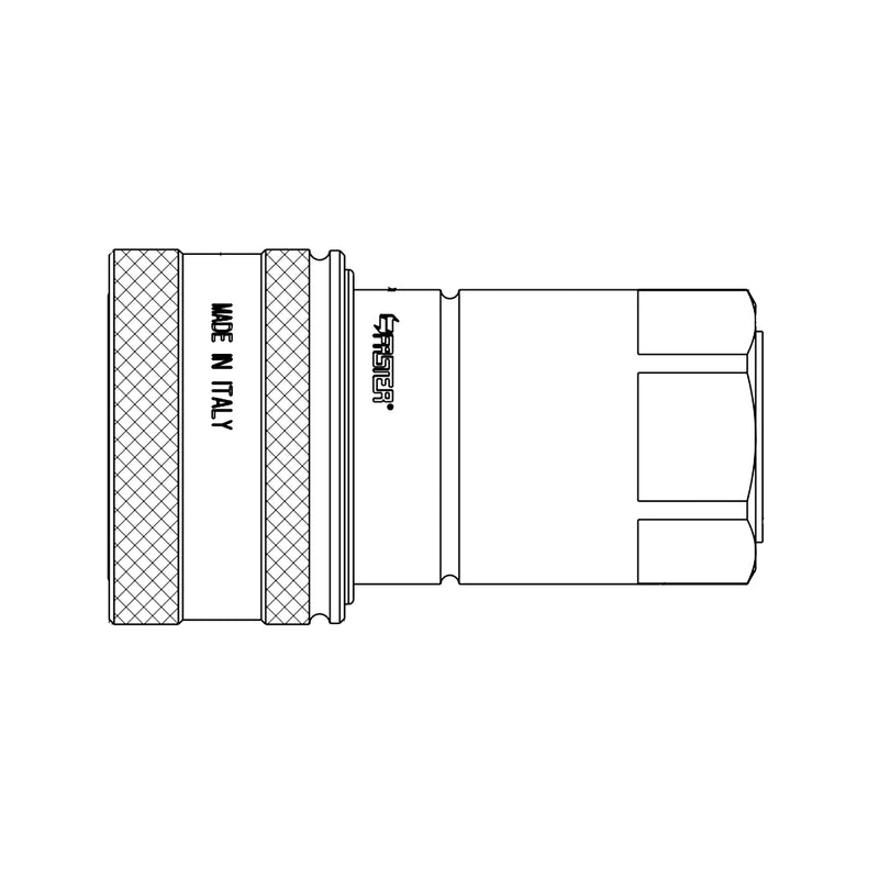 Hydr. Quick Coupler Socket