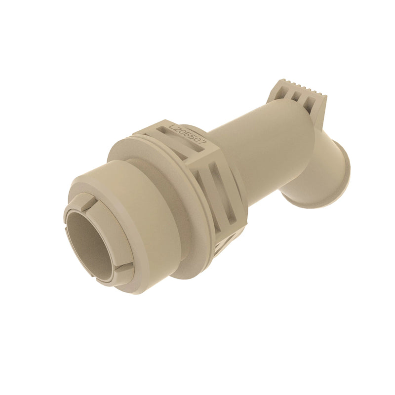 45 DEGREE PLASTIC  W/ O-RING