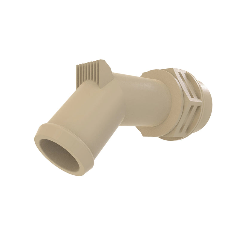 45 DEGREE PLASTIC  W/ O-RING