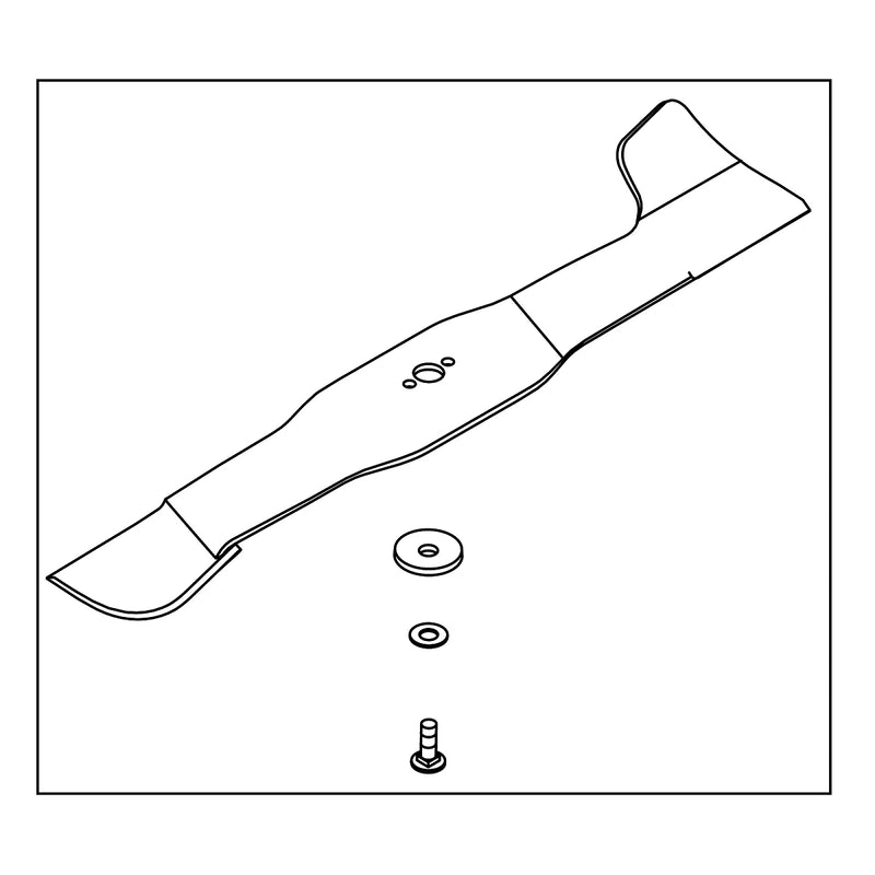 MOWER BLADE KIT, 48RDRC, LH