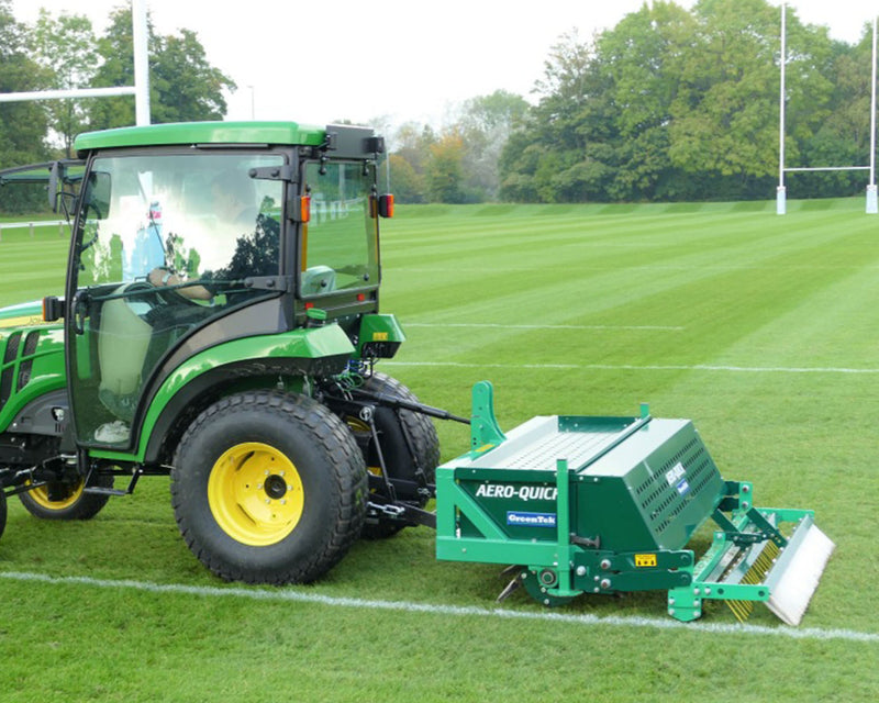 GreenTek Aero Quick on John Deere tractor