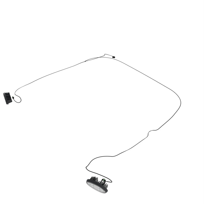 LIGHT KIT, 2 WORK LIGHTS, LED, ROOF