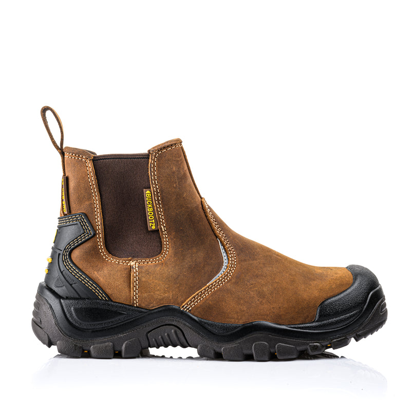 Buckler BuckBootz BSH006BR Buckshot Dealer Boot Dark Brown Crazy Horse