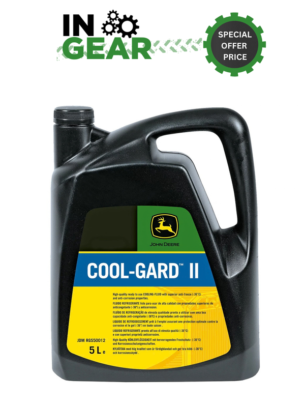 John Deere Coolant, Cool-Gard™ II, 5 Liter (1.32 Gallon) - VC76215-005