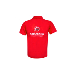 Grassmen x Ripon Farm Services Kids Polo Red