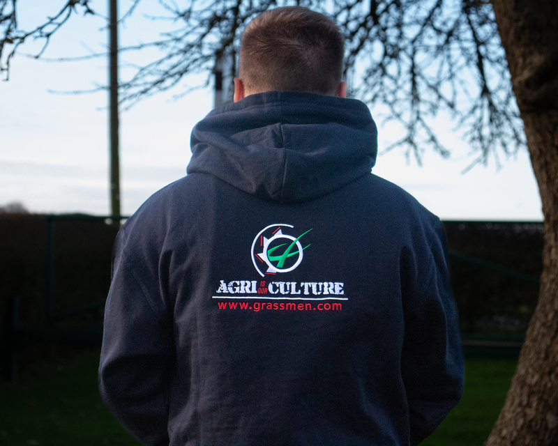 Grassmen x Ripon Farm Services Hoodie Navy