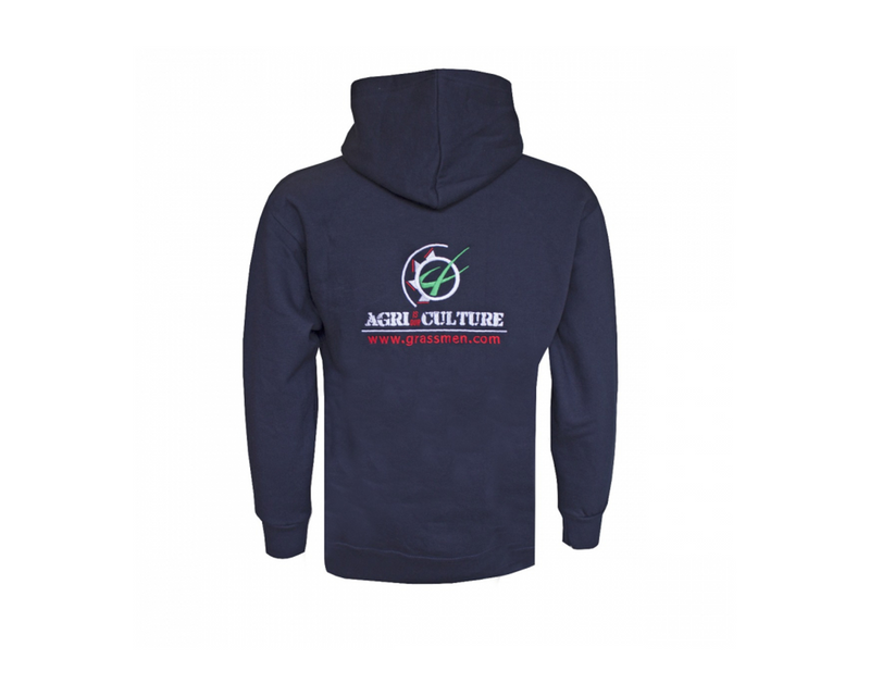 Grassmen x Ripon Farm Services Hoodie Navy