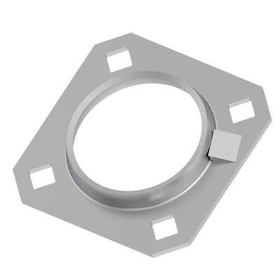 John Deere 4-Hole Square Trimmed Flanged Bearing Housing - H113625