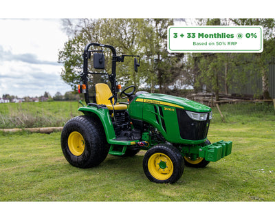 John Deere 3033R Compact Tractor - £22,500 (Ex VAT)