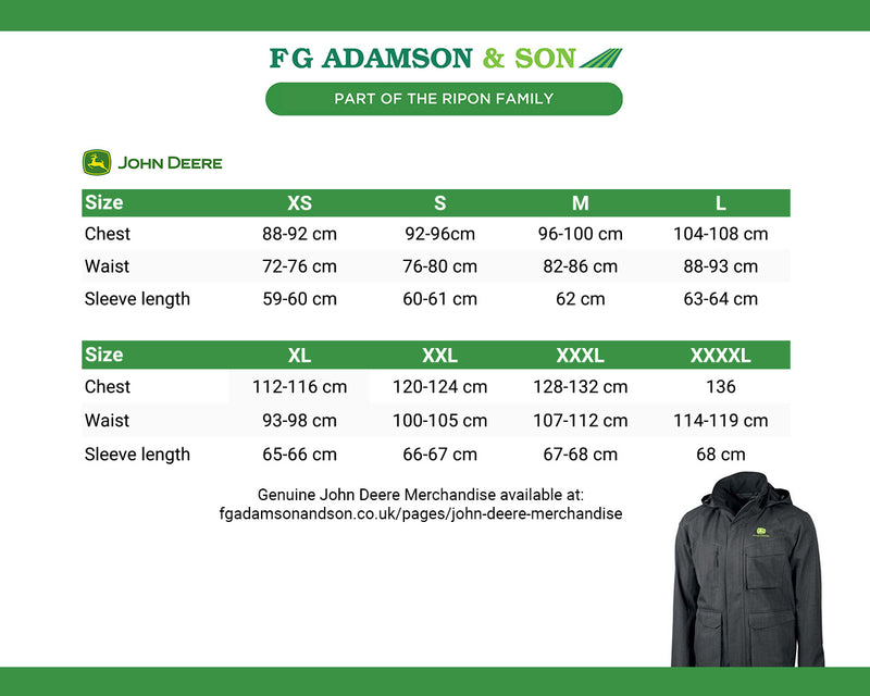 John Deere Field Outdoor Jacket - MCS2003001