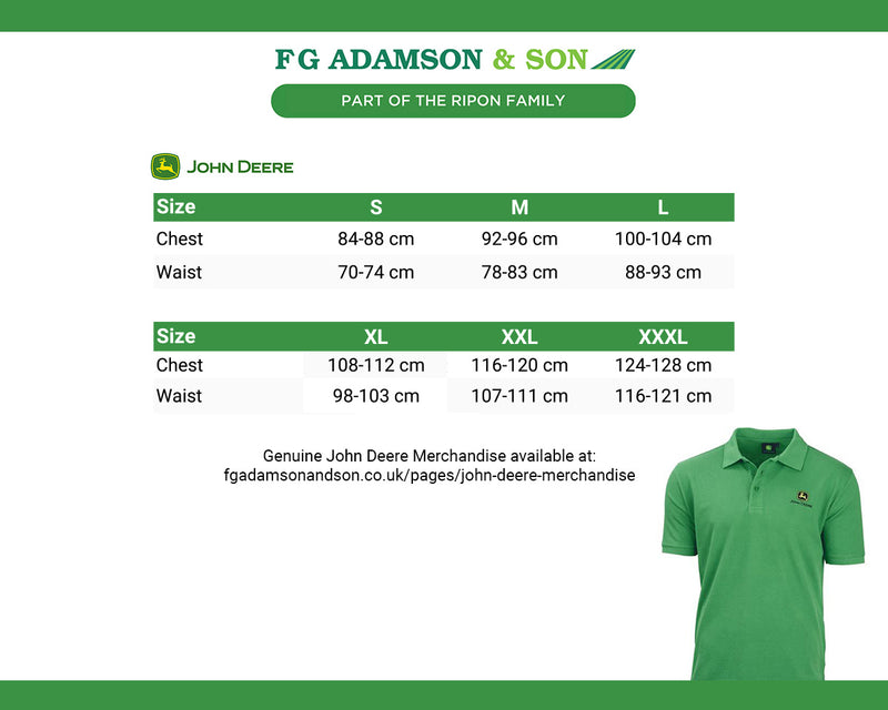 John Deere Green Polo Shirt - MCL2022010