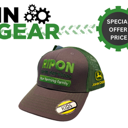 Kids John Deere x Ripon Farm Services Official Grey Cap - MC53080780GR