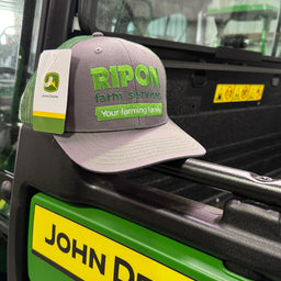 John Deere x Ripon Farm Services Official Grey Cap - MC13080780GR