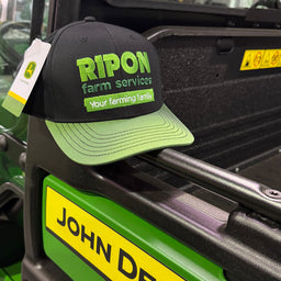 Black John Deere Cap
