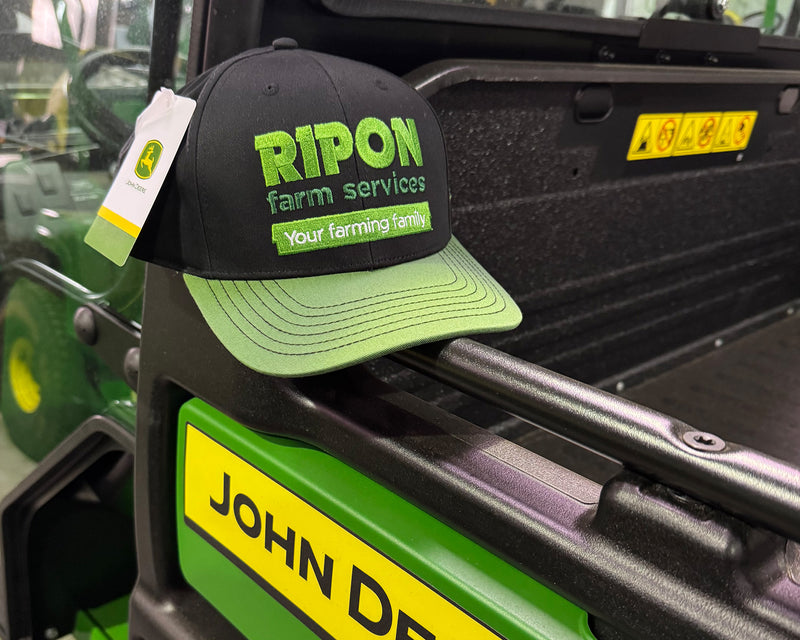 Black John Deere Cap
