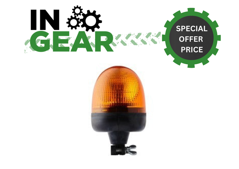 John Deere Flexi Mounted Beacon Light, 12 Volts - MCXFA1571