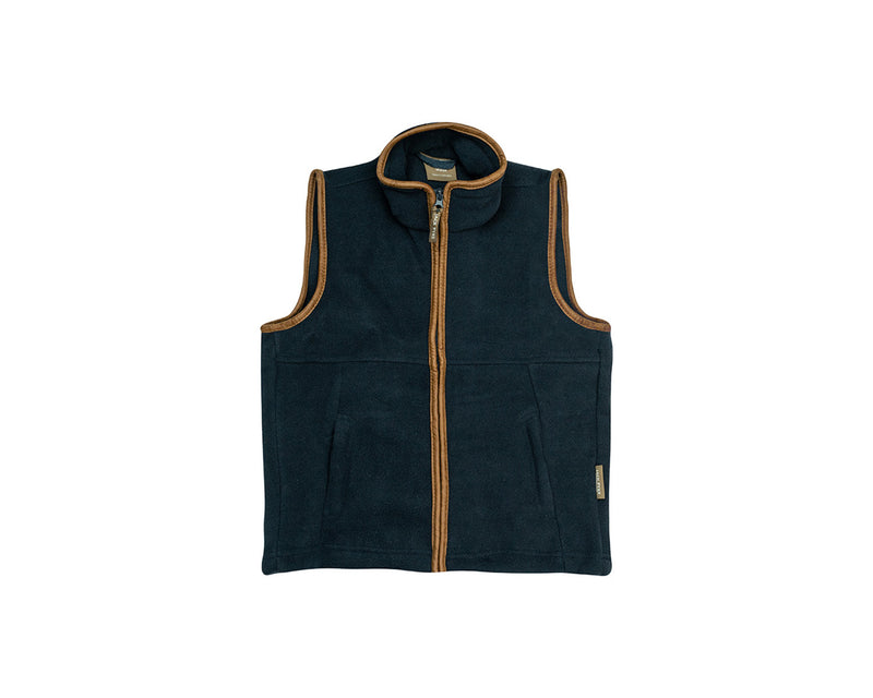 Jack Pyke Kids Countryman Fleece Gilet Navy - JKGILJCOUNAV