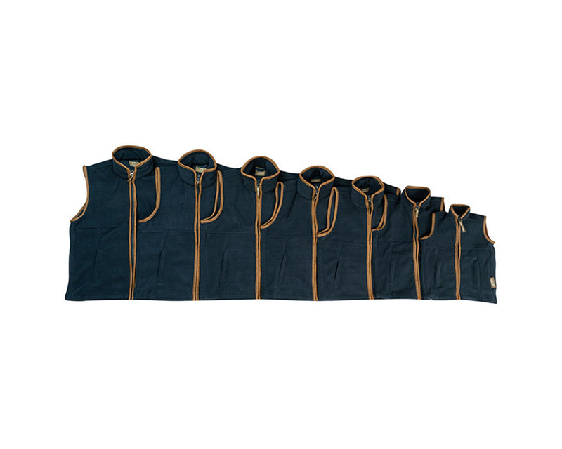 Jack Pyke Kids Countryman Fleece Gilet Navy - JKGILJCOUNAV