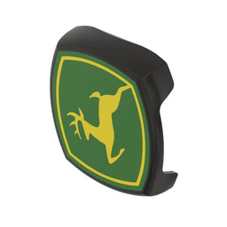 JD-EMBLEM, LEAPING DEERE YELLOW COL