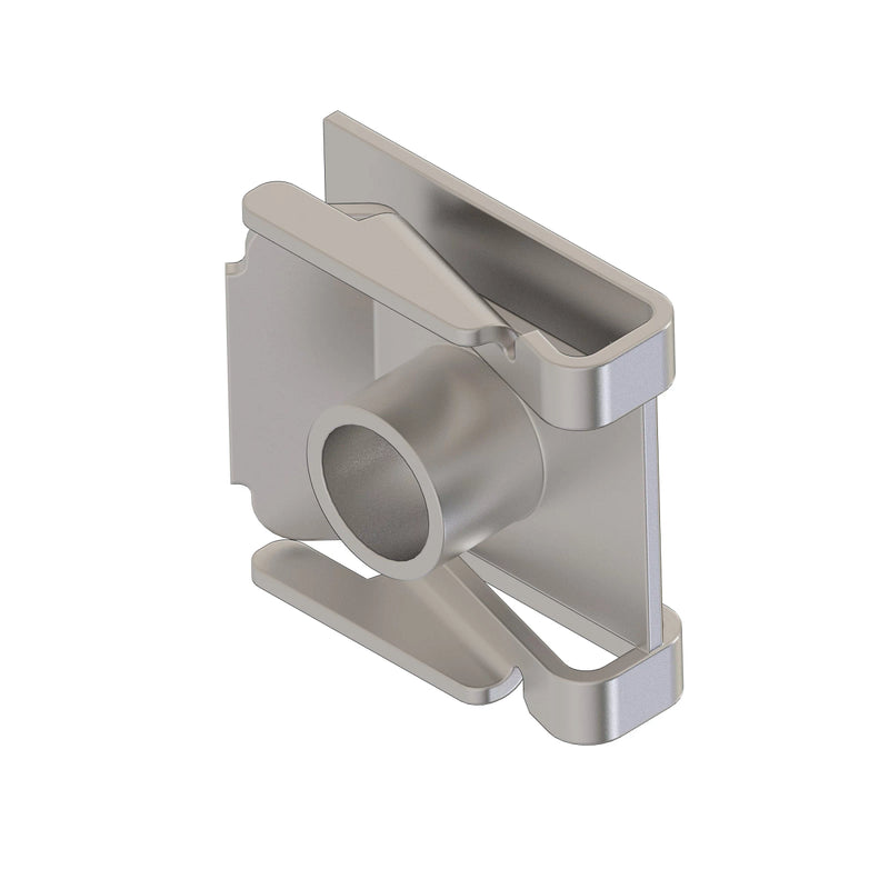 PUSH NUT, M6, STAINLESS STEEL