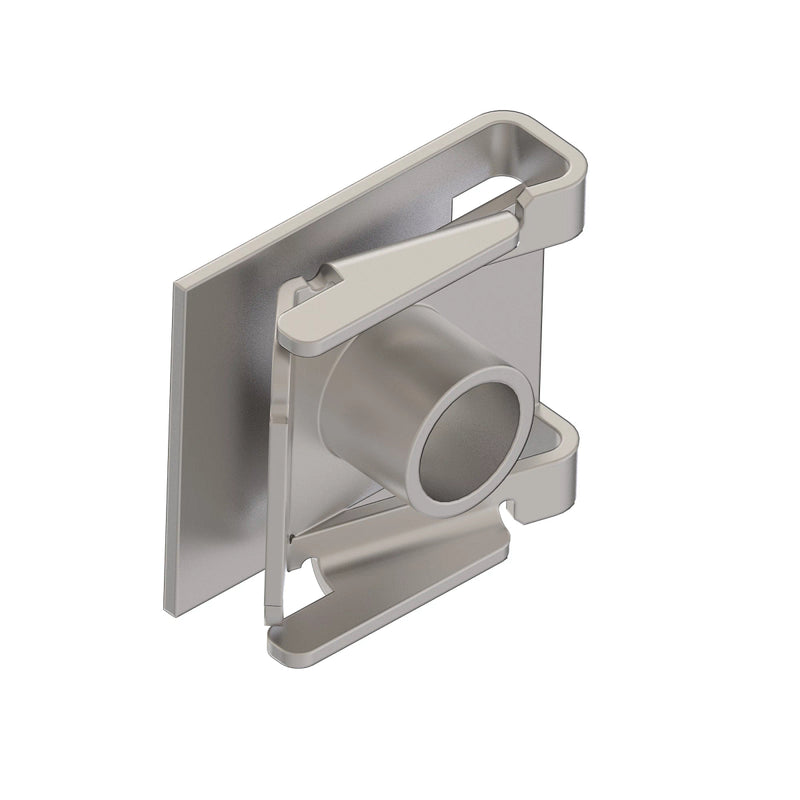 PUSH NUT, M6, STAINLESS STEEL