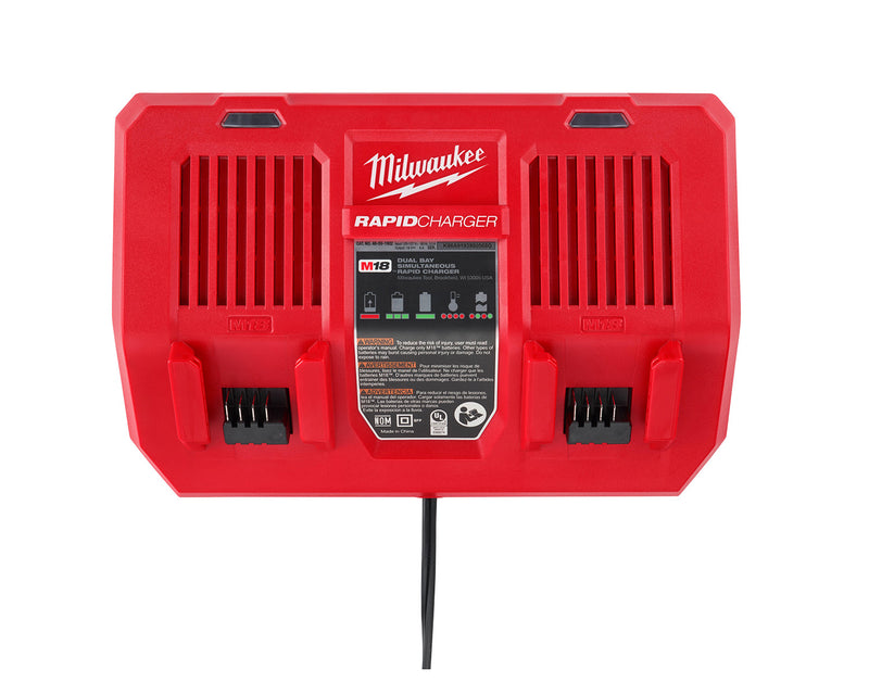 MILWAUKEE® M18™ Dual Bay Rapid Charger