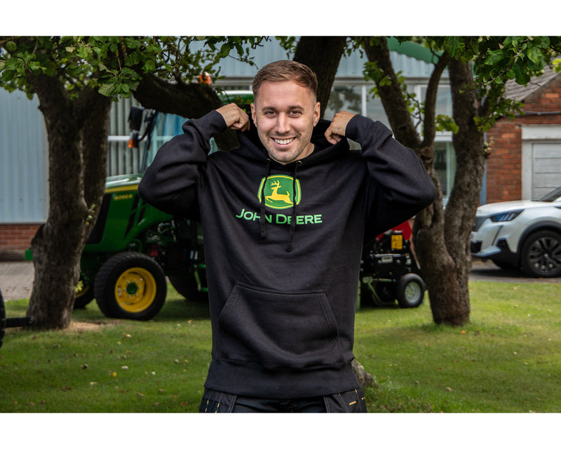 John Deere Hoodie Black - MC130200BK