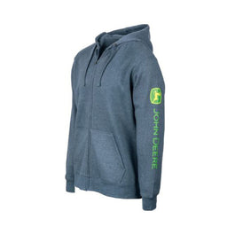 John Deere Zip Fleece Hoodie - MC130319NV