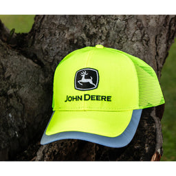 John Deere High Vis Mesh Back Cap - MC13080243YW
