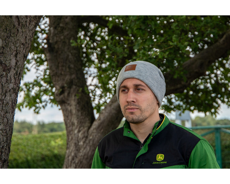 John Deere Grey Beanie - MC13090002OX