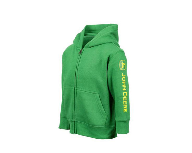 John Deere Toddler Zip Fleece Hoodie MC53033GR