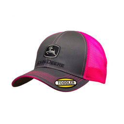 John Deere Kids Pink Mesh Back Cap MC63080418CH