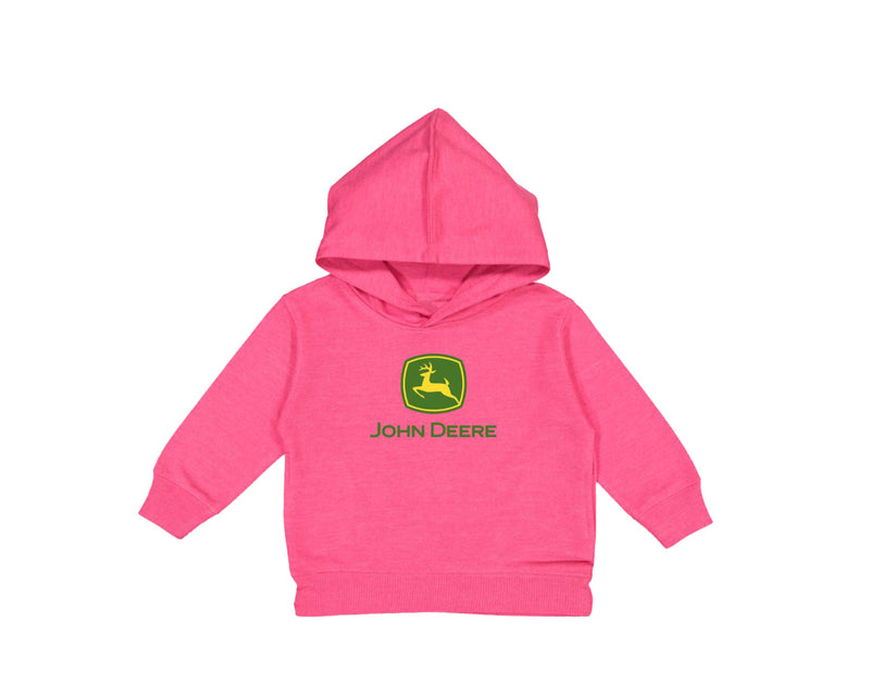 John Deere Kids Trademark Hoodie Pink - MC830234HP