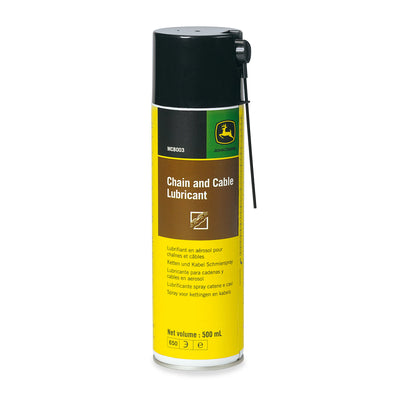 John Deere Chain and Cable Lubricant, 500 ml (16.91 Fluid Oz) - MCB003