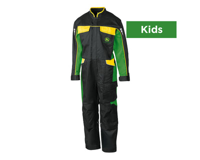 John Deere Childrens' Overalls Deluxe Style with Zip Fastening - MCDW1718BA