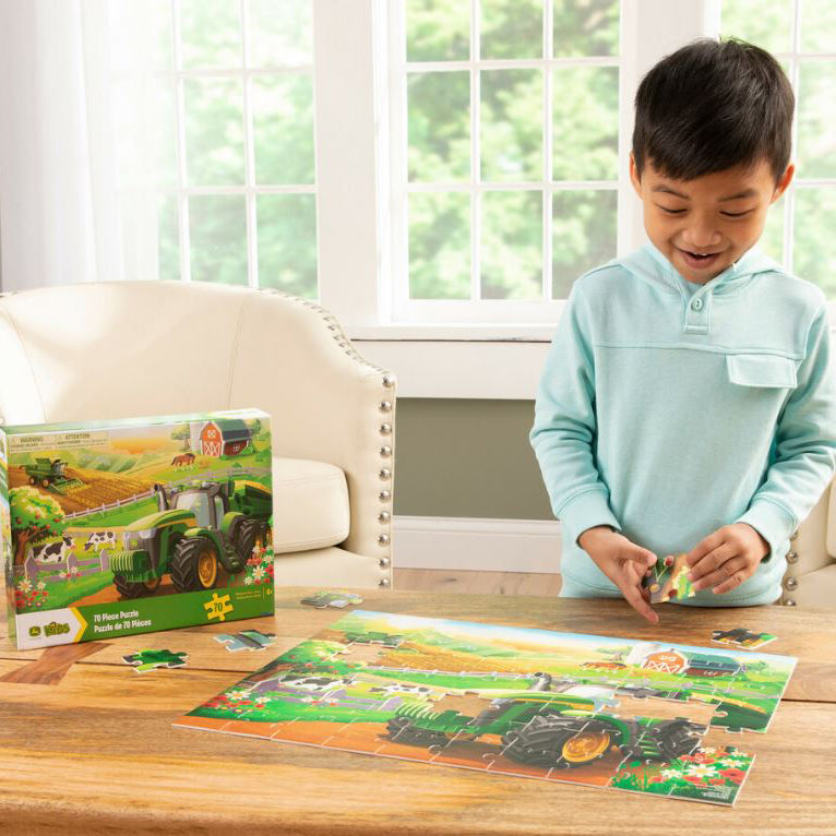 John Deere 70pc Farm Jigsaw Puzzle - JD-MCEL47414000